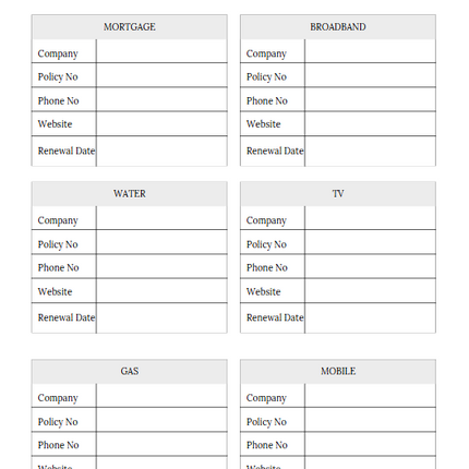 Rental Property Organizer | 25+ Page Landlord Kit