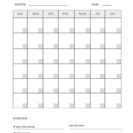 Rental Property Organizer | 25+ Page Landlord Kit