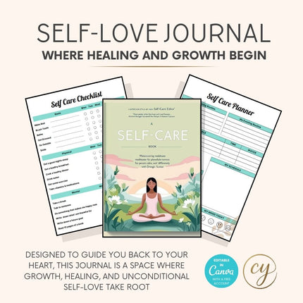 Self-Love Journal | 30 Pages | Printable & Editable