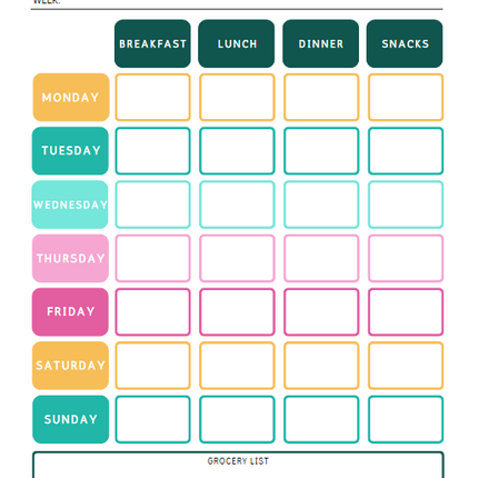 Student Life Organizer | 48-Page Printable & Canva Template