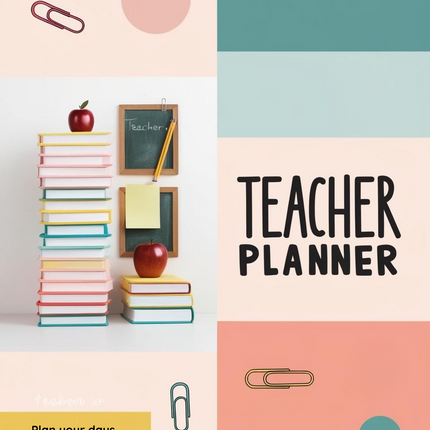 Teacher Planner | 50-Page Canva Template