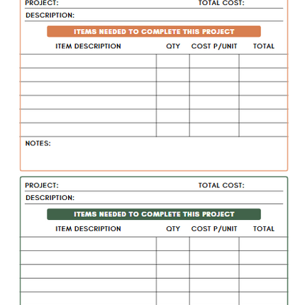 Thanksgiving Planner Printable - 65 Page Canva Template