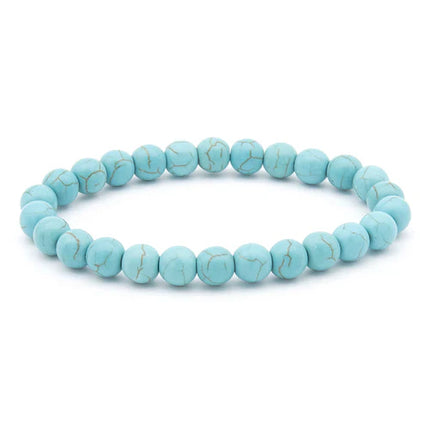Gemstone Beaded  Stretch Bracelets