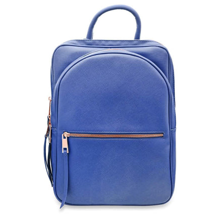 Unisex Super Soft Premium Vegan Leather Travel Backpack with 6 Compartment