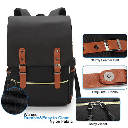 Vintage Laptop Backpack