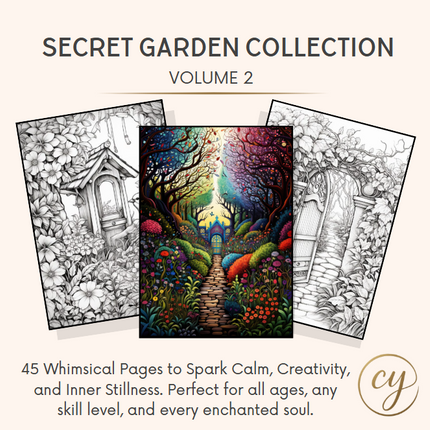 Secret Garden Coloring Collection – Volume Two