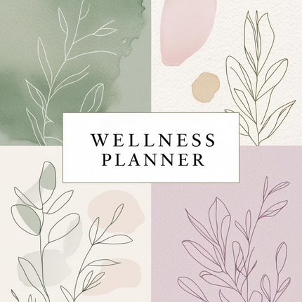 The Ultimate Wellness Planner – Mind, Body, Balance