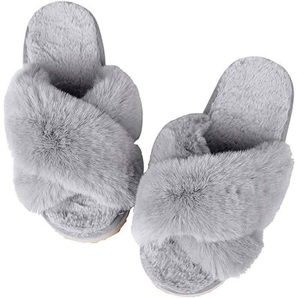 Women's Soft Plush Lightweight House Slippers