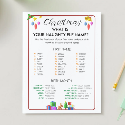 Christmas Party Games Bundle – Printable Holiday Fun!