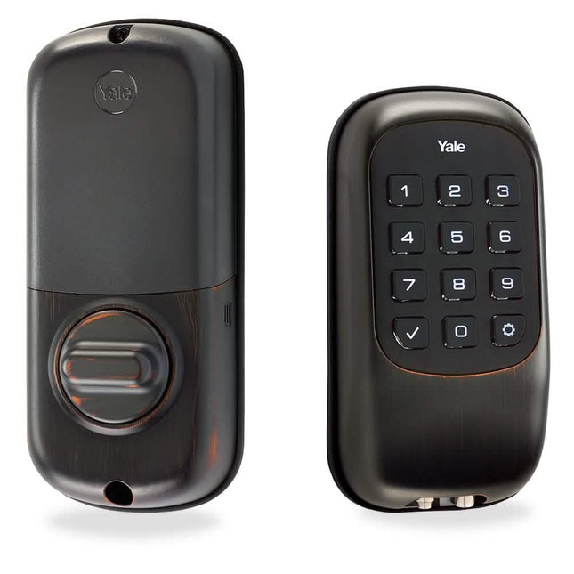Yale YRD110ZW0BP Push Button Deadbolt Lock B1L YRD110-ZW-US with Z-Wave